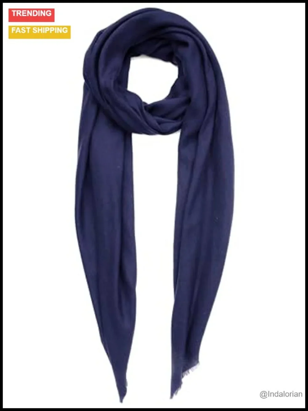 Merino Wool Silk Wrap Scarf Pashmina Unisex Lightweight Luxury